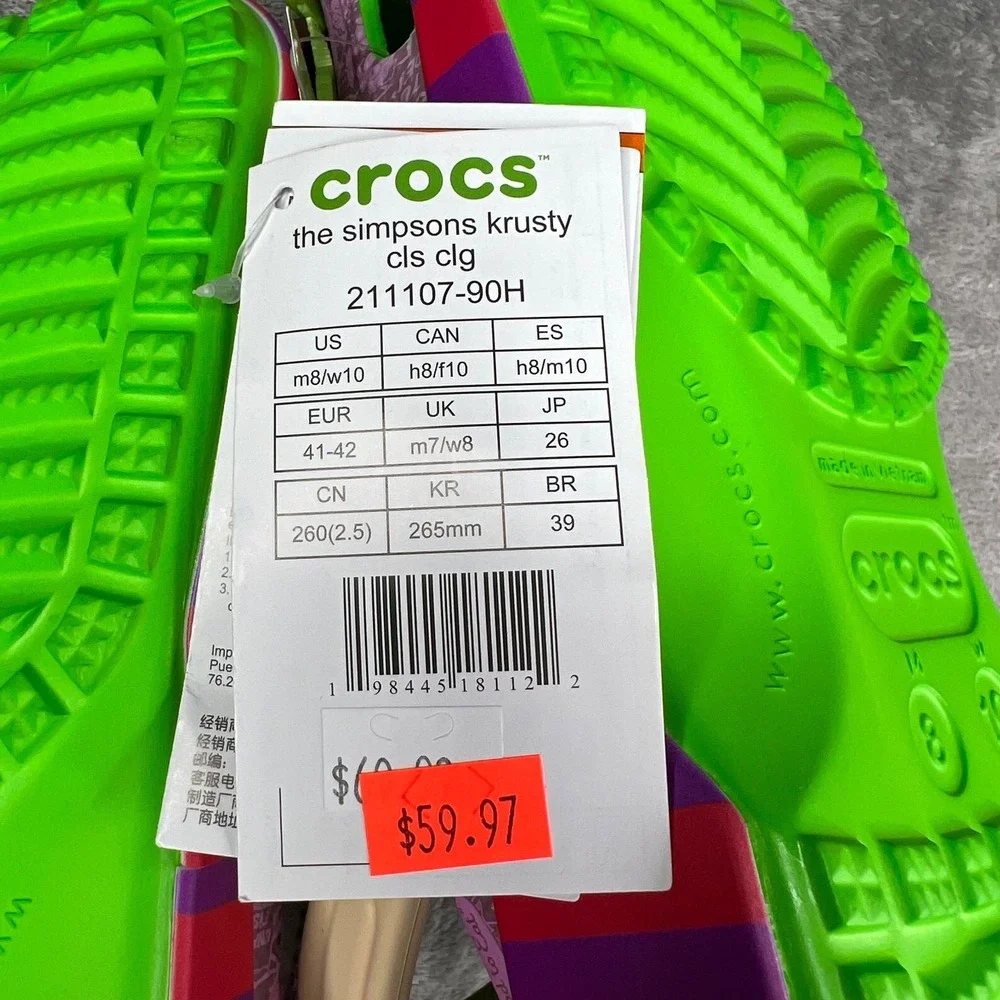 Crocs‎ x The Simpsons 